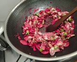 Foto langkah ke 8 dari resep Tumis Bunga Turi Buah Naga Sere Lemo.