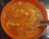 A picture of step 1 of Chicken with tomato puree soup.