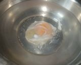 போச்டு எக் (Poached egg recipe in tamil) ரெசிபி ஸ்டேப் 3 புகைப்படம்