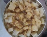 Foto langkah ke 5 dari resep Puding Roti Kedelai.