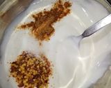 A picture of step 8 of Baghari dahi phulkiyan.