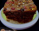 A picture of step 4 of Christmas cake.