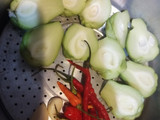 Labu Siam Kukus sambel Bawang