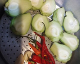 Foto langkah ke 3 dari resep Labu Siam Kukus sambel Bawang.