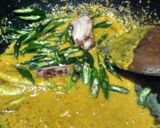 Foto langkah ke 2 dari resep Udang Buncis Kuah Pedas.
