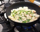 A picture of step 1 of Shrimp Scampi Salad Bowl.