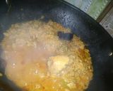 A picture of step 5 of Pishawri dum qeema.