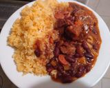 Foto del paso 4 de la receta: Porotos Rojos o Frijoles con patitas de cerdo y carne