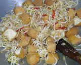 Foto langkah ke 3 dari resep Tumis tahu pong + toge.