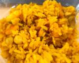 Moroccan prawn rice spice bowl