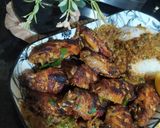 صورة لخطوة 4 من وصفة اجنحة دجاج بالأرز