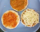 आलू मटर चीज़ सैंडविच (aloo matar cheese sandwich recipe in Hindi) रेसिपी चरण 3 फोटो