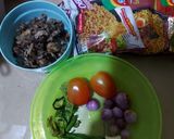 Foto langkah ke 1 dari resep MaMi (Macaroni Mie) Jamur Sawit.