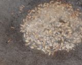 A picture of step 2 of Falihari aloo.