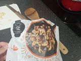 Sopa de setas y garbanzos