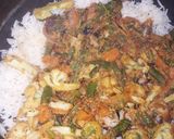 A picture of step 4 of Veg handi biryani.