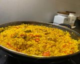 Foto del paso 7 de la receta: Paella de Conejo y Pimiento Rojo 🐰🌶️