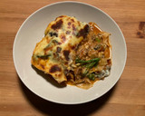 Foto del paso 13 de la receta: Lasaña de repollo picudo a la boloñesa con salsa Mornay