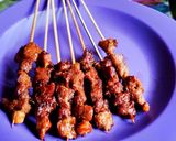 Foto langkah ke 5 dari resep Sate Maranggi daging sapi (pakai teflon).