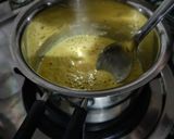 A picture of step 2 of Chickpea Sheera.
