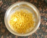 A picture of step 3 of Boondi raita.