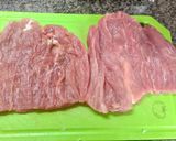 Foto del paso 1 de la receta: Milanesas de solomillo rellenas