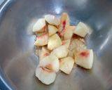 Foto del paso 2 de la receta: Torta de banano y durazno, un postre saludable!