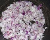 A picture of step 1 of Spaghetti Bolognese (Italian Style).