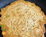 A picture of step 3 of Whole wheat vegetable roll or cheela.