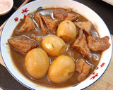 Foto langkah ke 3 dari resep Semur Tahu Telur Murah Meriah Enak.