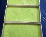 Foto langkah ke 3 dari resep #251 Bolu Pandan Krim Keju.
