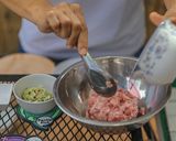 รูปขั้นตอนการทำที่ 2 ของ หมูสับนึ่งไข่เค็ม