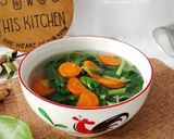 Foto langkah ke 5 dari resep Sayur Bening Bayam dan Wortel.