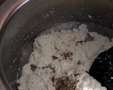 A picture of step 3 of Burfi recipe.