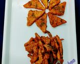 A picture of step 6 of BAIGAN AND BREAD PAKODA🥰🥰.