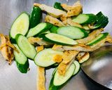 小黃瓜醬炒牛蒡甜不辣的食譜步驟1照片