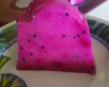 Foto langkah ke 7 dari resep Puding Susu Buah Naga.