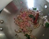 A picture of step 6 of Kadle bajeel.