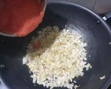 A picture of step 3 of Palak Aloo ki sabzi.