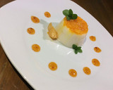 Foto del paso 5 de la receta: Panacotta de coco con salsa de mandarina y mezcal