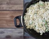 A picture of step 5 of Chicken Cheese Pasta.