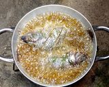 A picture of step 4 of Stuffed green masala fried fish#+3ingredientschallenge.
