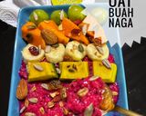 Foto langkah ke 4 dari resep Bubur Oat Buah Naga.