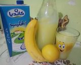 صورة لخطوة 5 من وصفة عصير الليمون 🍋 الموز 🍌 والأنتعاش 😍
