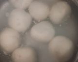 Hình bước làm 6 của món Bánh trôi lava nhân đậu đỏ