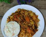 चिकन टिक्का बिर्याणी (Chicken Tikka Biryani Recipe In Marathi) रेसिपी स्टेप 9 फोटो 