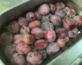 Une image de l'étape 1 de Compote de prunes d'ente et pêches de vigne.