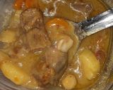 A picture of step 9 of Chan's southern Ox-Tail.