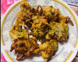 A picture of step 2 of Spicy Pakore.