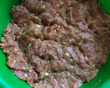 A picture of step 1 of Smyrna-Style Soutzoukakia Baked in the Oven.
